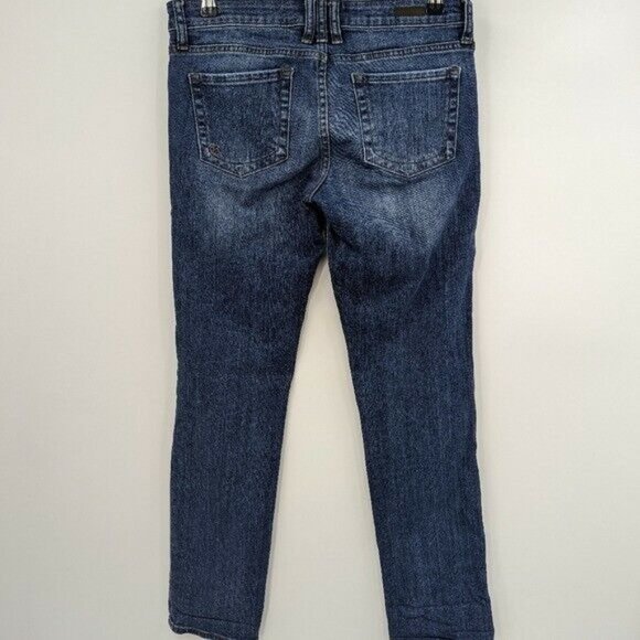 KUT FROM THE KLOTH Distressed Straight Leg Jeans - Picture 7 of 9